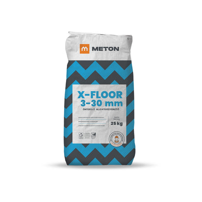 X-FLOOR 3-30 mm, önterülő aljzatkiegyenlítő