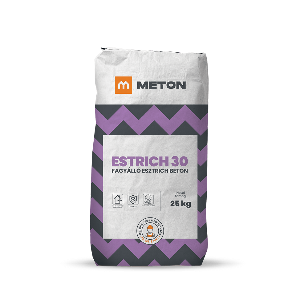 ESTRICH 30 fagyálló estrich beton