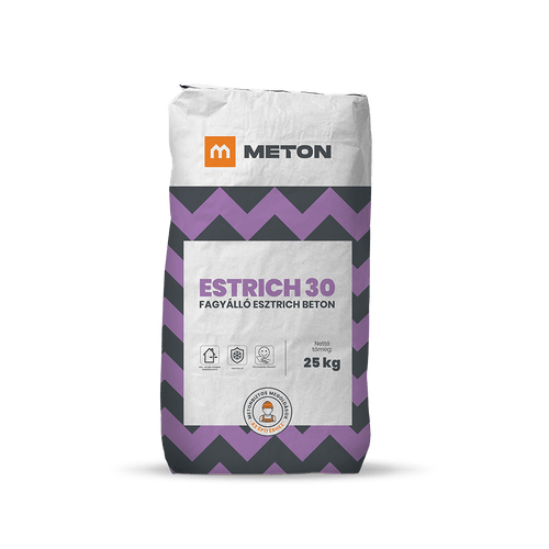ESTRICH 30 fagyálló estrich beton
