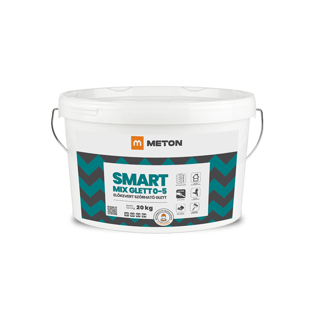 SMART MIX GLETT 0-5 előkevert szórható glett