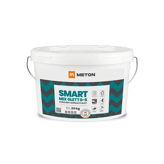 SMART MIX GLETT 0-5 előkevert szórható glett
