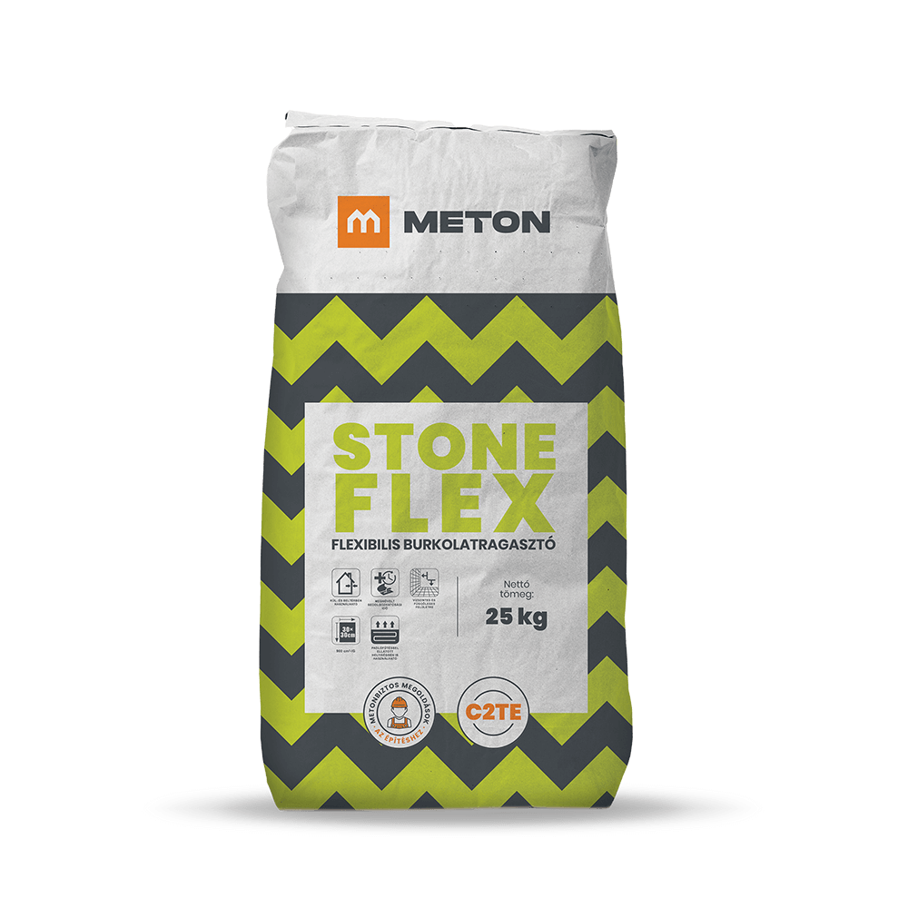 STONE FLEX flexibilis burkolatragasztó (C2TE)