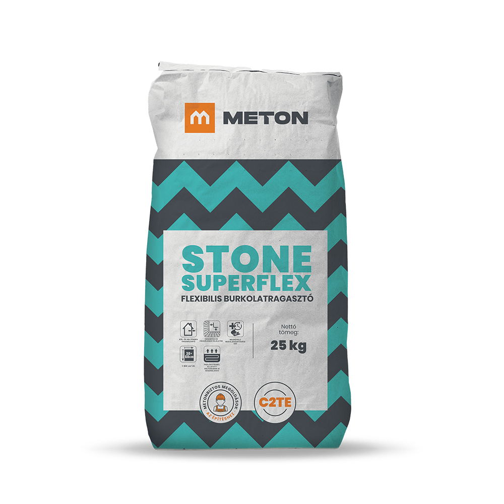 STONE SUPERFLEX flexibilis burkolatragasztó (C2TE)