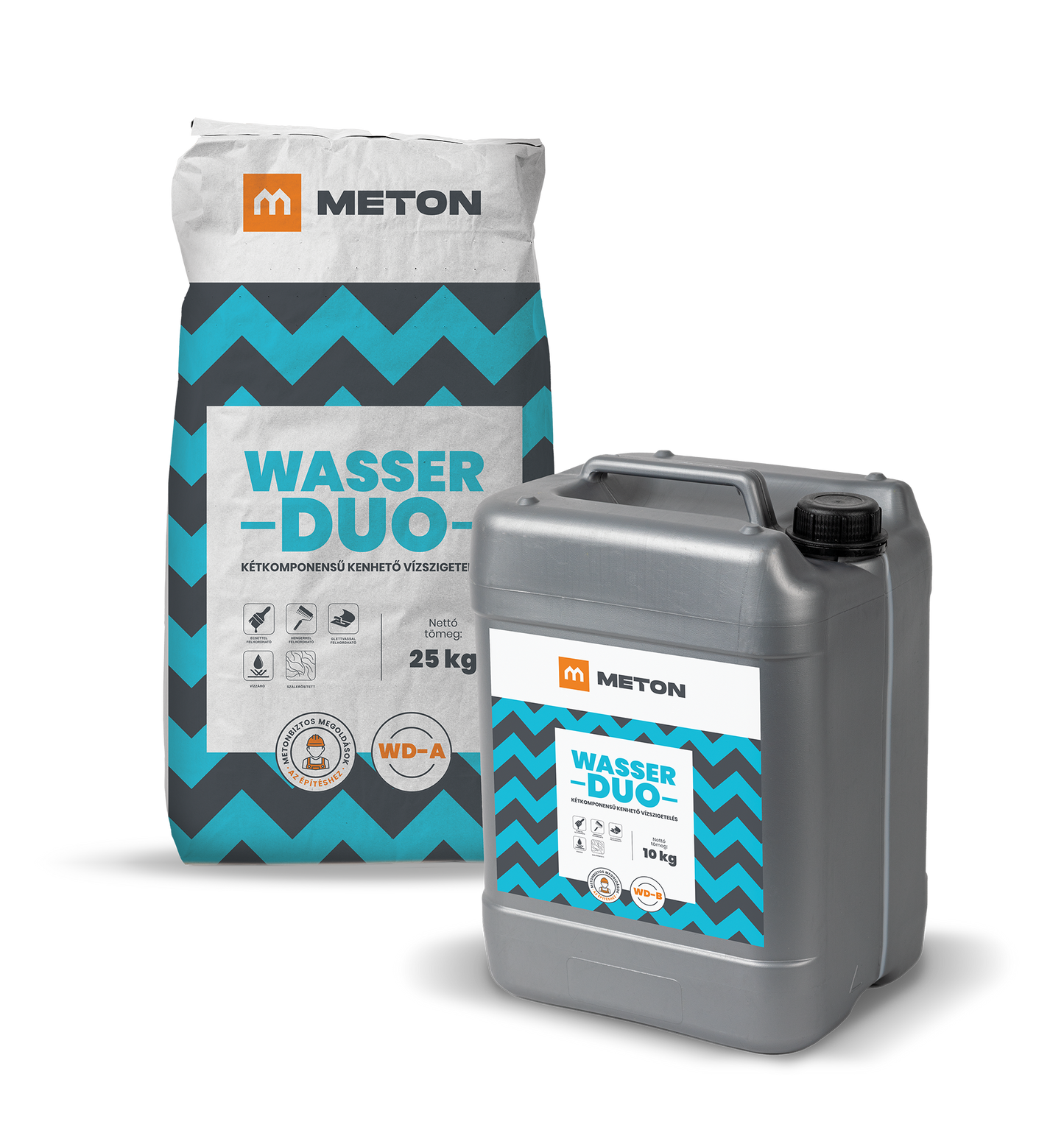 WASSER DUO kétkomponensű kenhető vízszigetelés